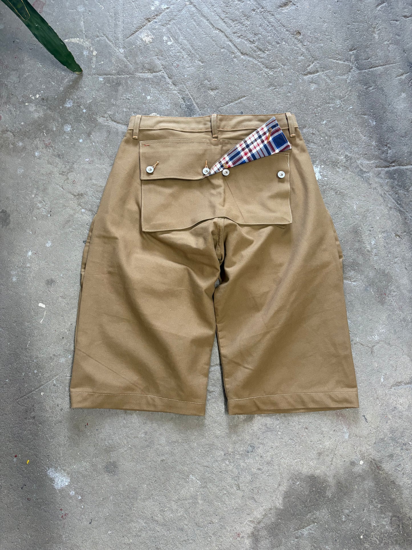 Pop-up "6 pleat" Shorts (Overstock)