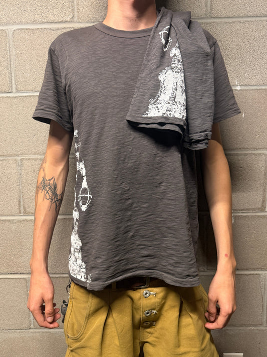 Emperor Lamp 4.5oz Slub tee - Black (G&J x Daeker)