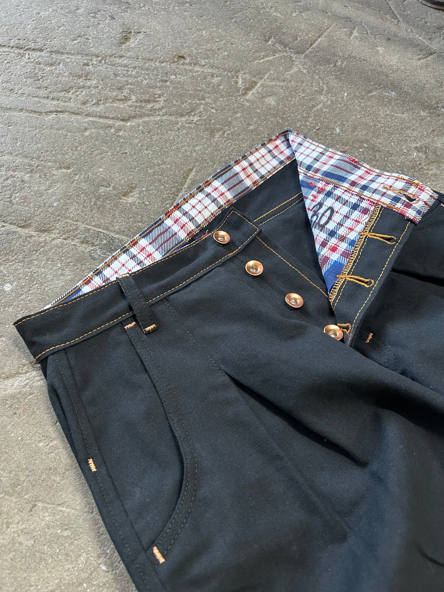 Pop-up "6 pleat" Shorts (Overstock)