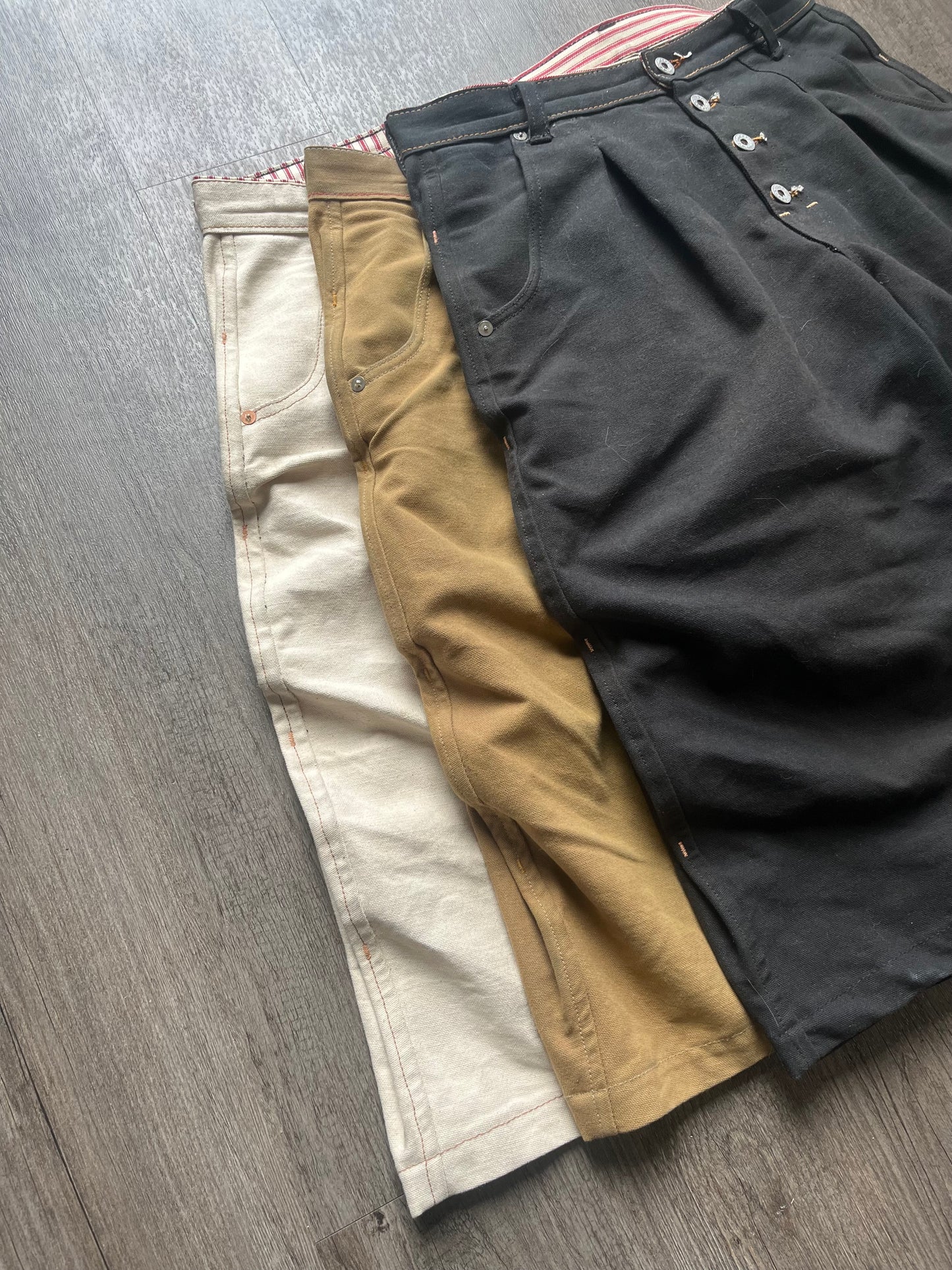 "6 Pleat" Shorts