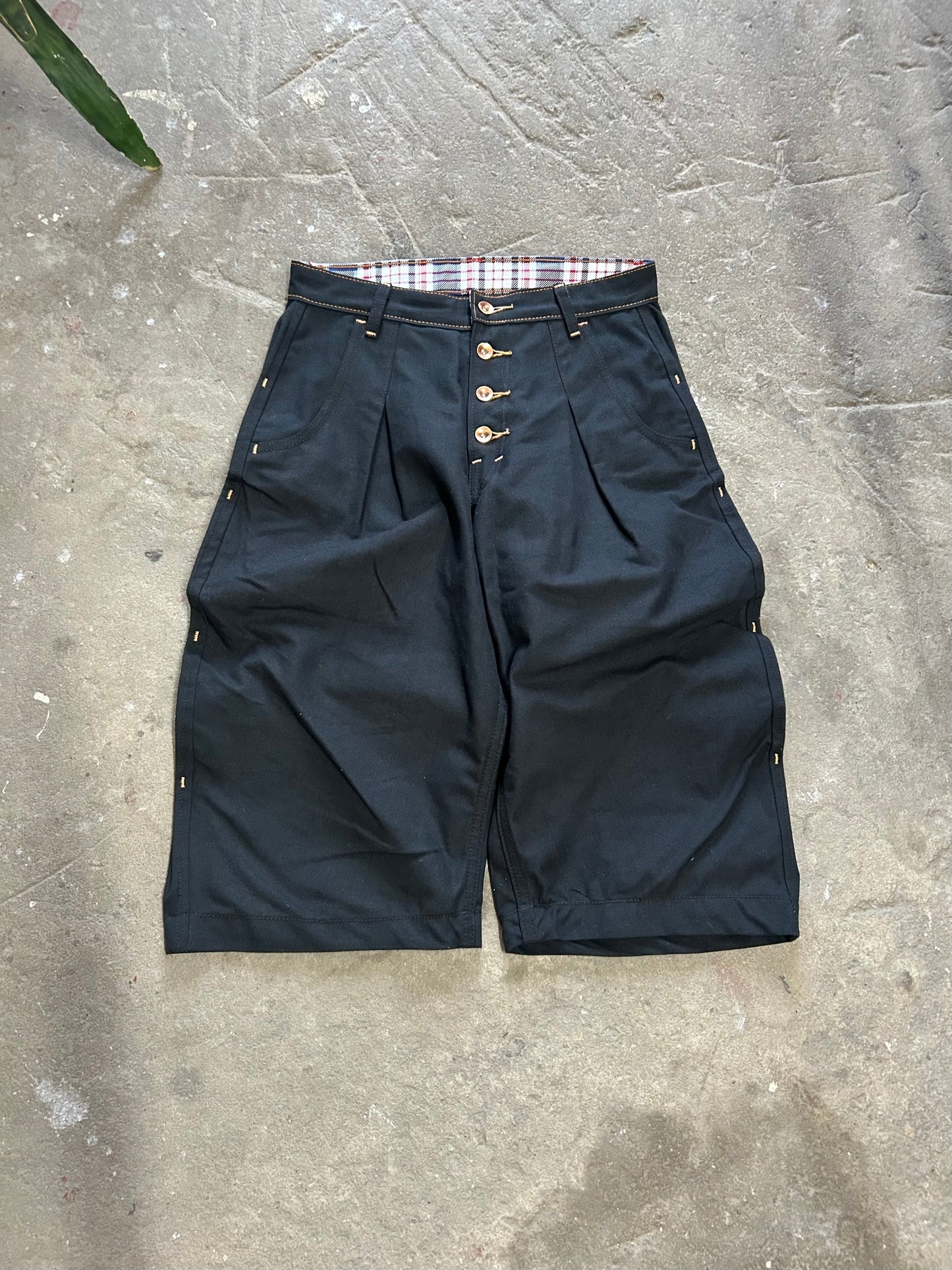 Pop-up "6 pleat" Shorts (Overstock)