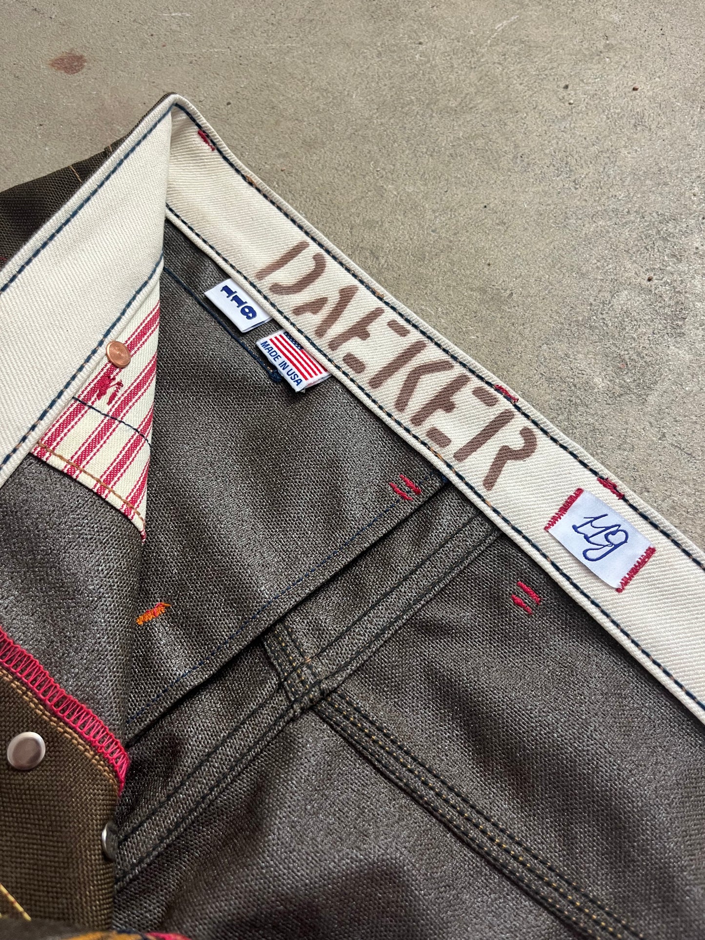 Garrison & Jeffries x Daeker Denim Cordura Carpenter Pants