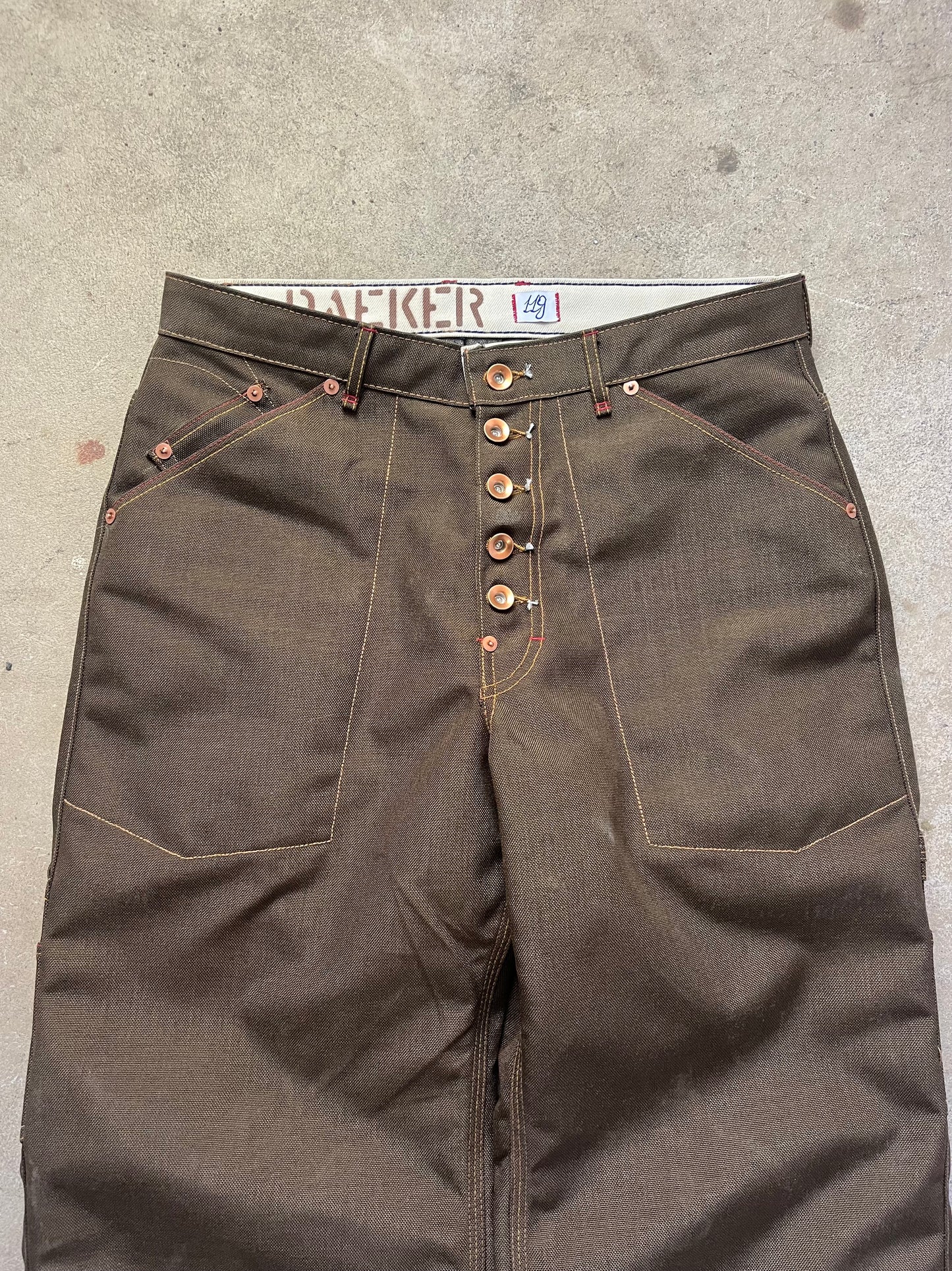 Garrison & Jeffries x Daeker Denim Cordura Carpenter Pants