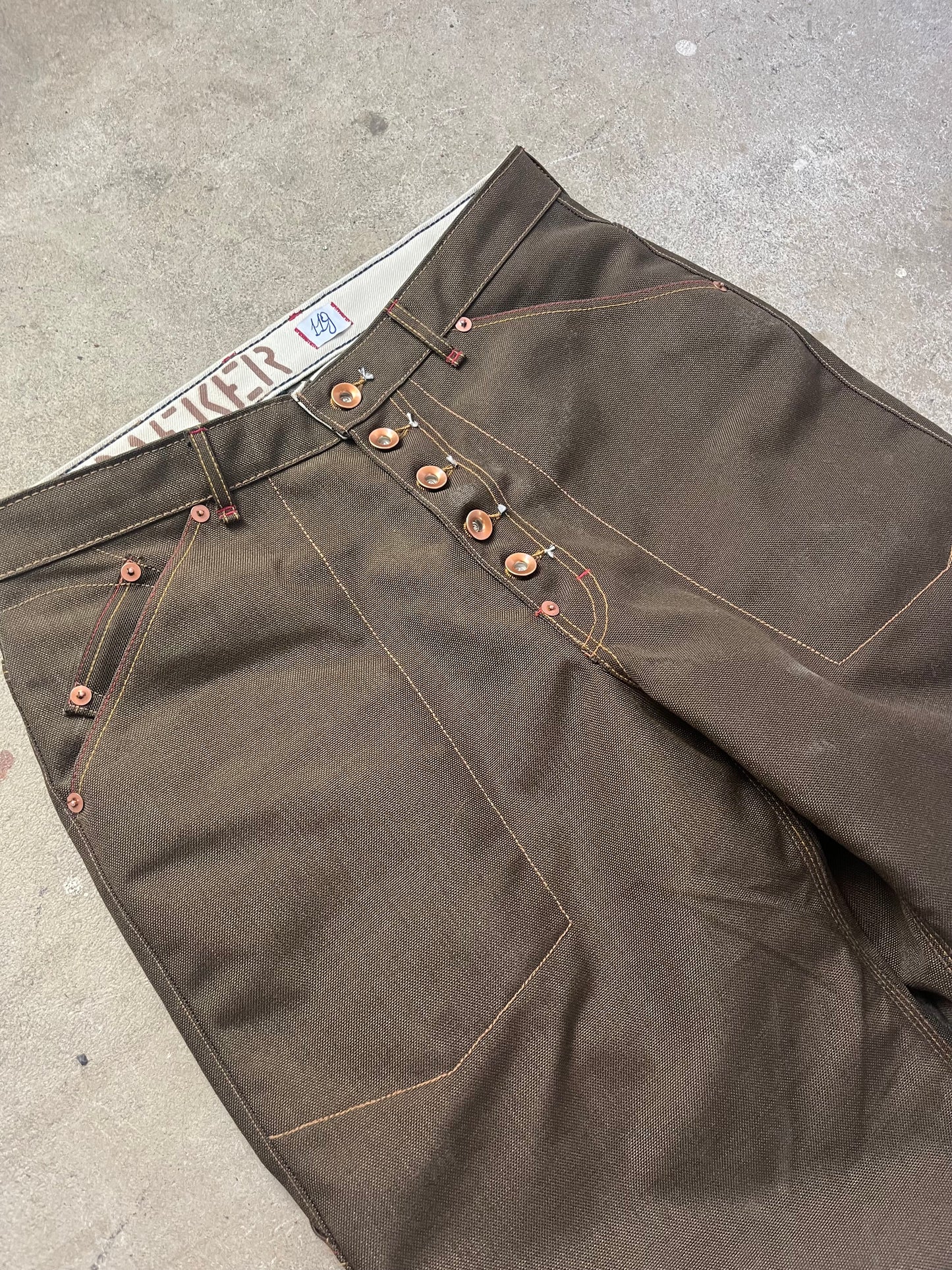 Garrison & Jeffries x Daeker Denim Cordura Carpenter Pants